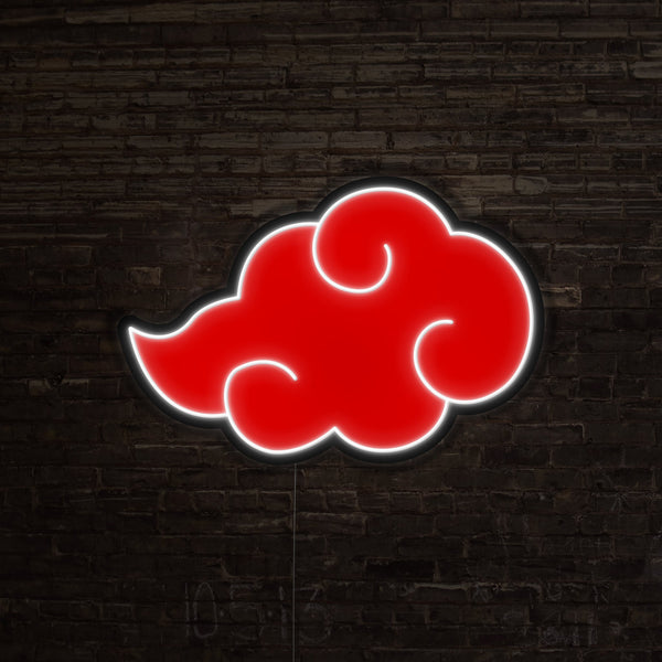 Akatsuki Cloud Logo Neon Sign