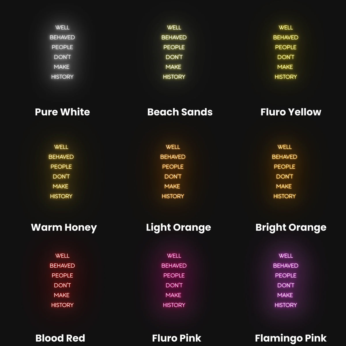 The Glowing History of Neon Colors - Color Meanings