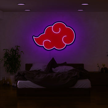 Akatsuki Cloud Logo Neon Sign