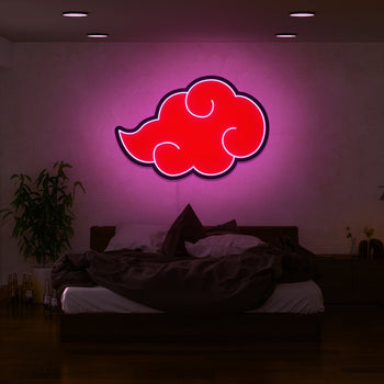 Akatsuki Cloud Logo Neon Sign