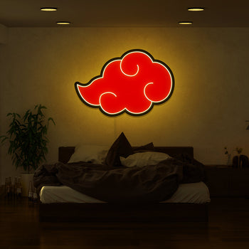 Akatsuki Cloud Logo Neon Sign