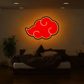 Akatsuki Cloud Logo Neon Sign