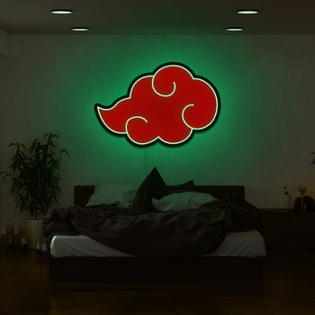 Akatsuki Cloud Logo Neon Sign