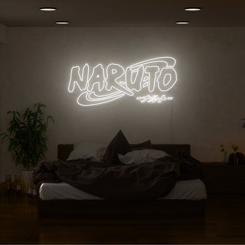 Naruto Logo Neon Sign