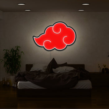 Akatsuki Cloud Logo Neon Sign