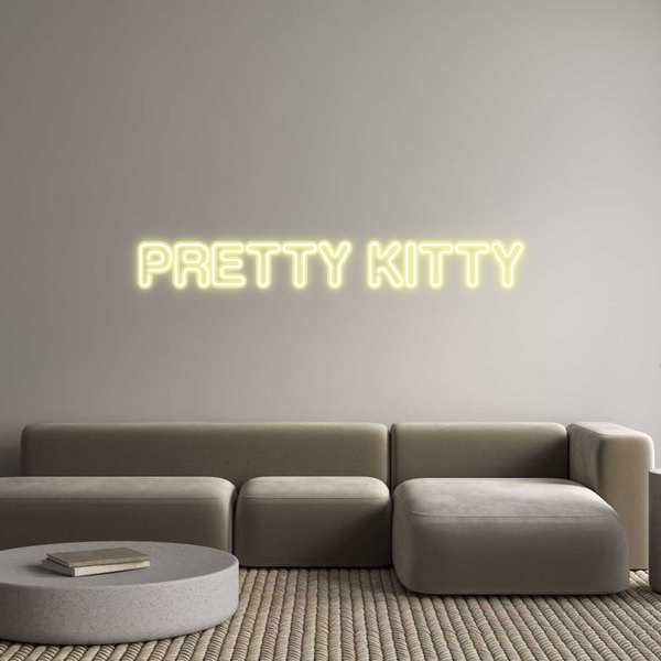 Custom Neon: Pretty Kitty