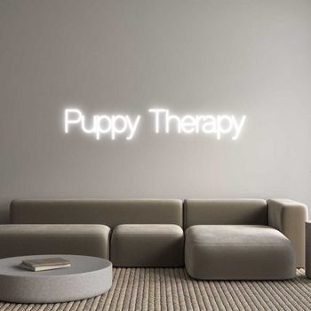 Custom Neon: Puppy Therapy