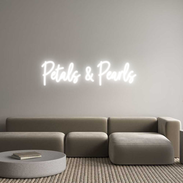Custom Neon: Petals & Pear...