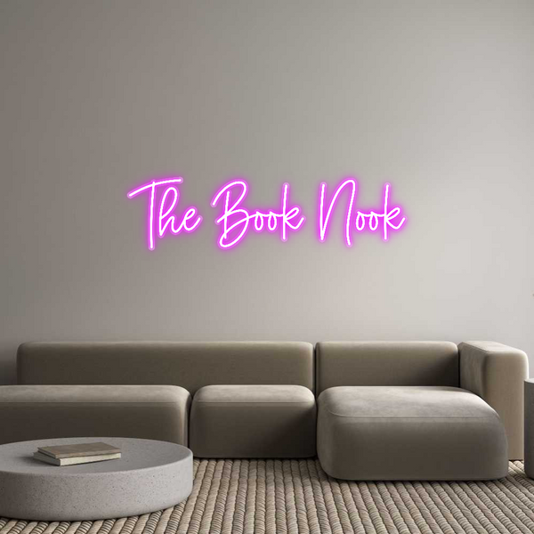 Custom Neon: The Book Nook