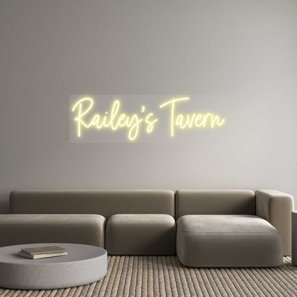 Custom Neon: Railey’s Tavern
