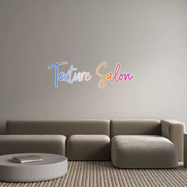 Custom Neon: Texture Salon