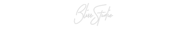Custom Neon: BlissStudio