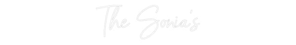 Custom Neon: The Sonia’s