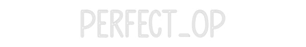Custom Neon: Perfect_Op