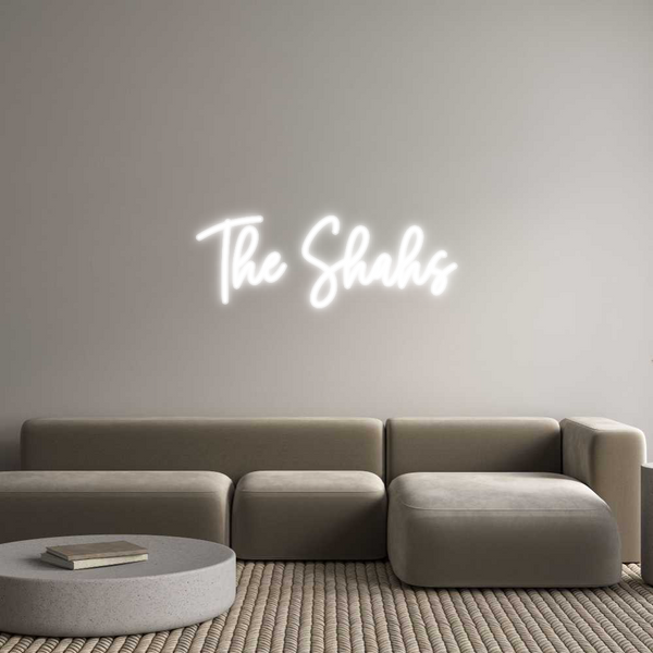 Custom Neon: The Shahs