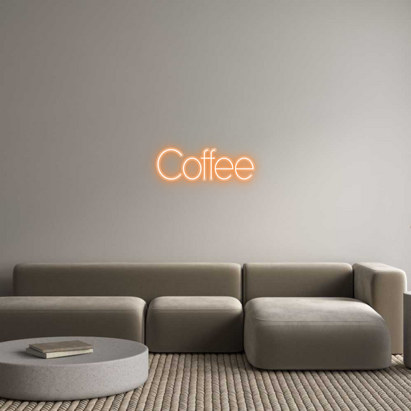 Custom Neon: Coffee