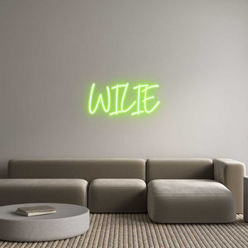 Custom Neon: WILIE