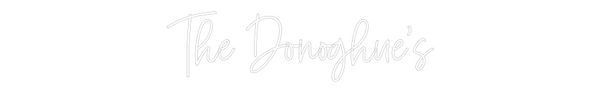 Custom Neon: The Donoghue’s