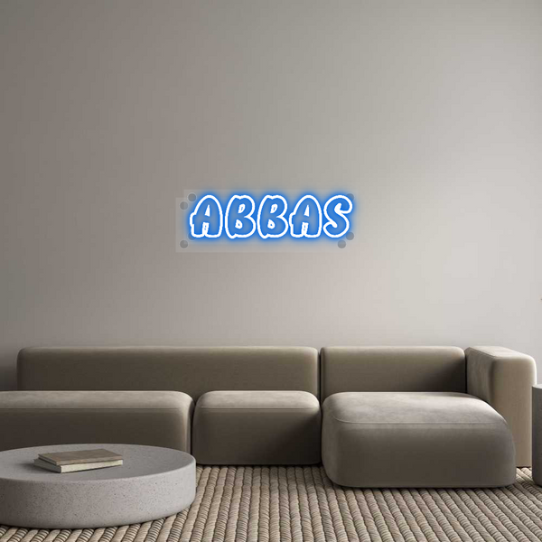 Custom Neon: ABBAS