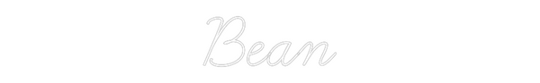 Custom Neon: Bean