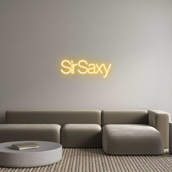 Custom Neon: SirSaxy