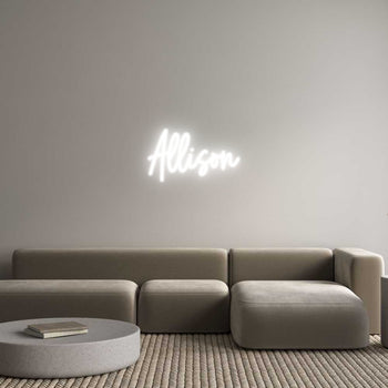 Custom Neon: Allison