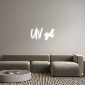 Custom Neon: UV gel