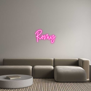 Custom Neon: Romy
