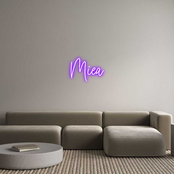 Custom Neon: Miea
