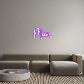 Custom Neon: Miea
