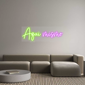 Custom Neon: Aquí mismo