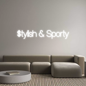 Custom Neon: $tylish & Spo...