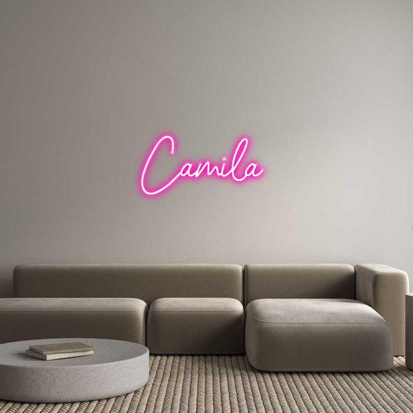 Custom Neon: Camila