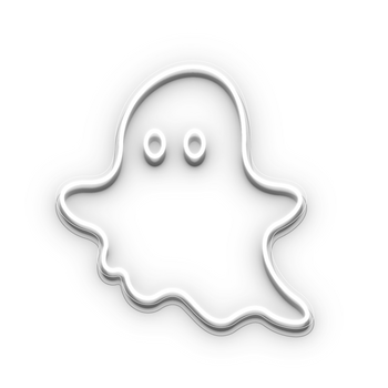 Ghost Neon Sign (Spooky Edition)
