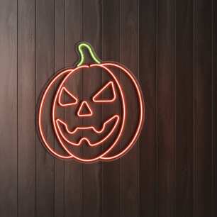 Pumpkin Neon Sign (Spooky Edition)