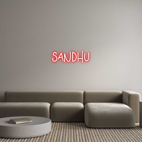Custom Neon: Sandhu