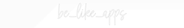 Custom Neon: be_like_apps