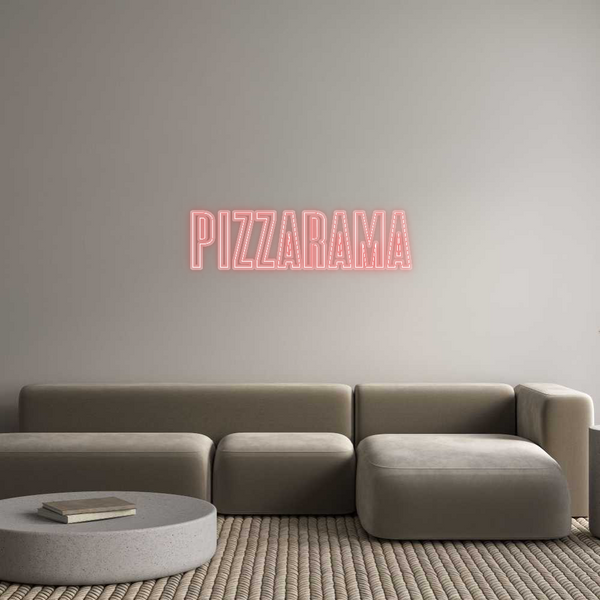 Custom Neon: PIZZARAMA