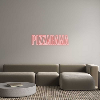 Custom Neon: PIZZARAMA