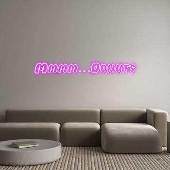 Custom Neon: Mmmm…Donuts