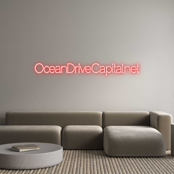 Custom Neon: OceanDriveCap...