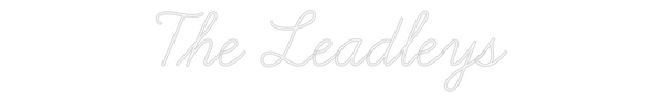 Custom Neon: The Leadleys