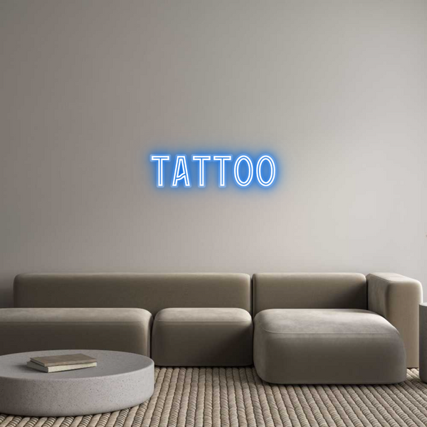 Custom Neon: TATTOO