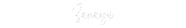 Custom Neon: Zanaya