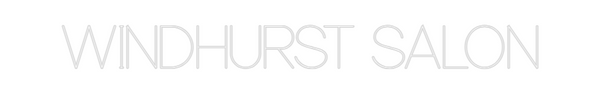 Custom Neon: WINDHURST SALON
