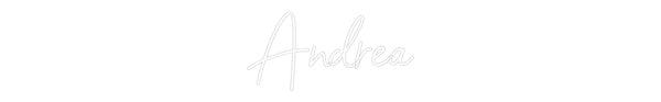 Custom Neon: Andrea