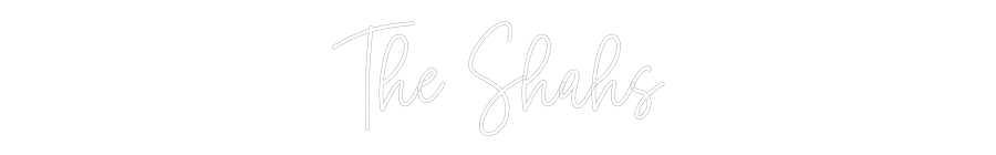 Custom Neon: The Shahs