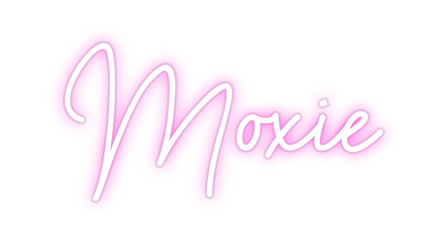 Custom Neon: Moxie
