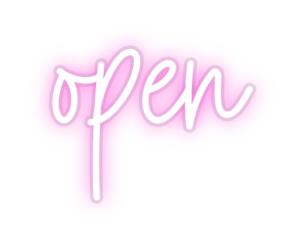 Custom Neon: open
