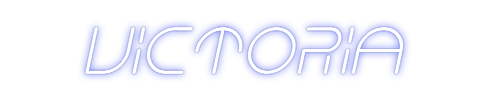 Custom Neon: victoria